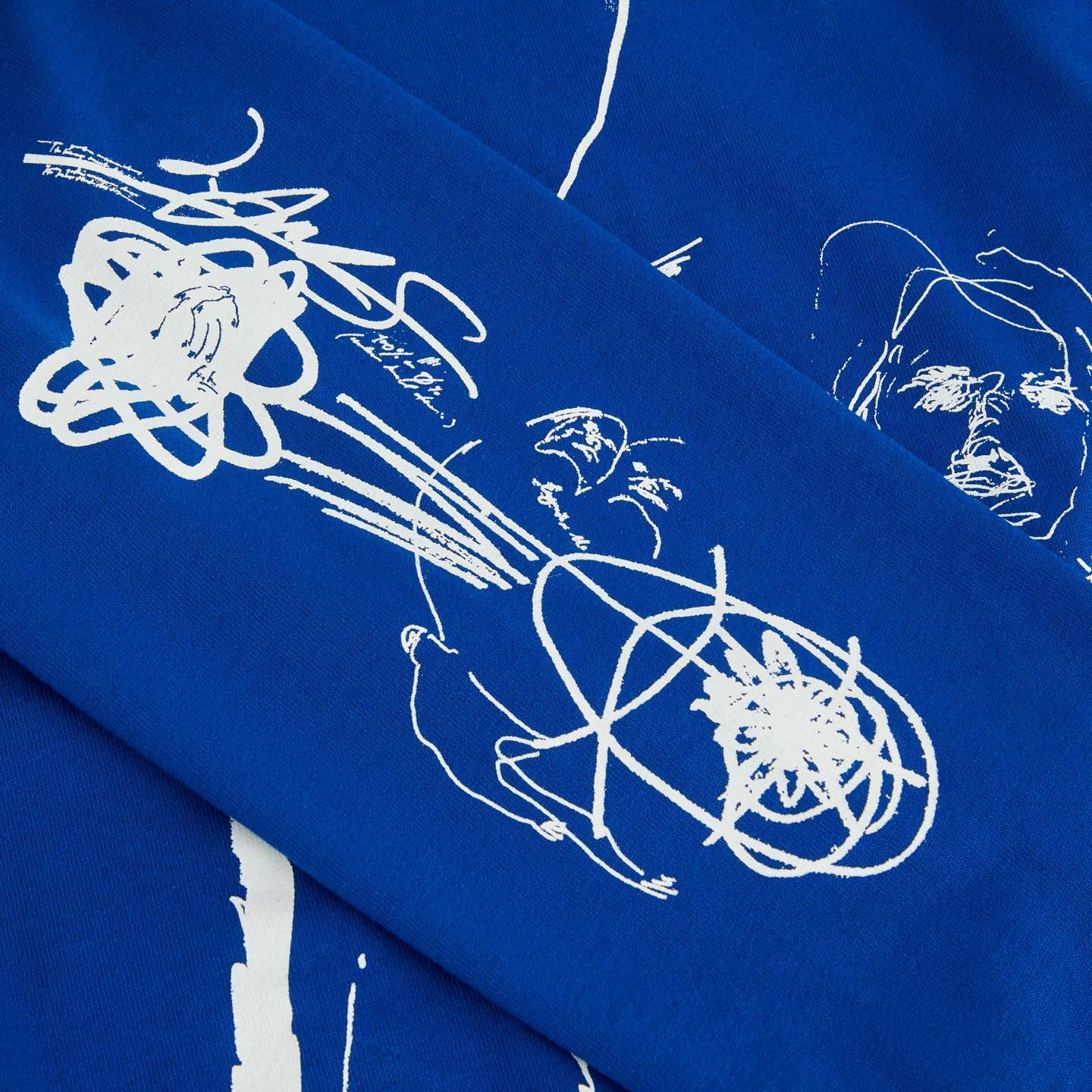 Expando LS Tee (Klein Blue/White)