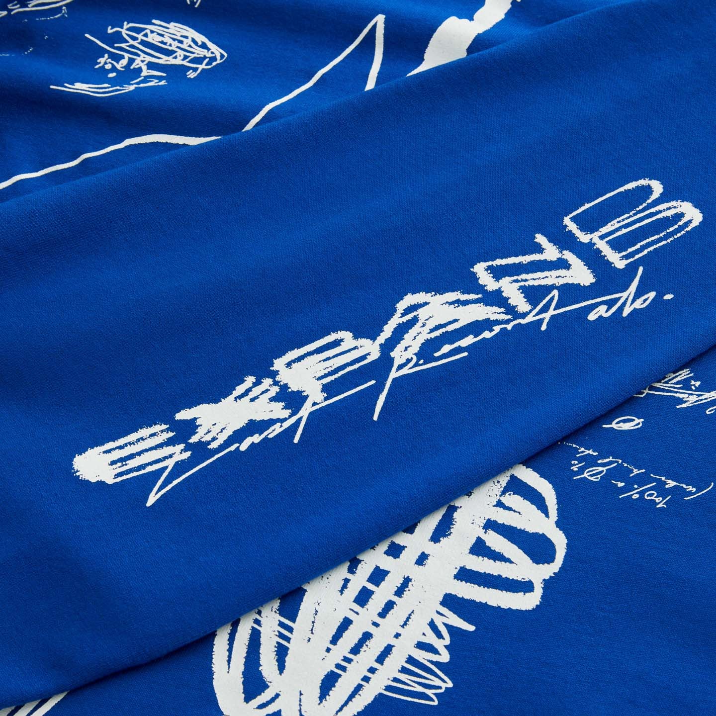 Expando LS Tee (Klein Blue/White)