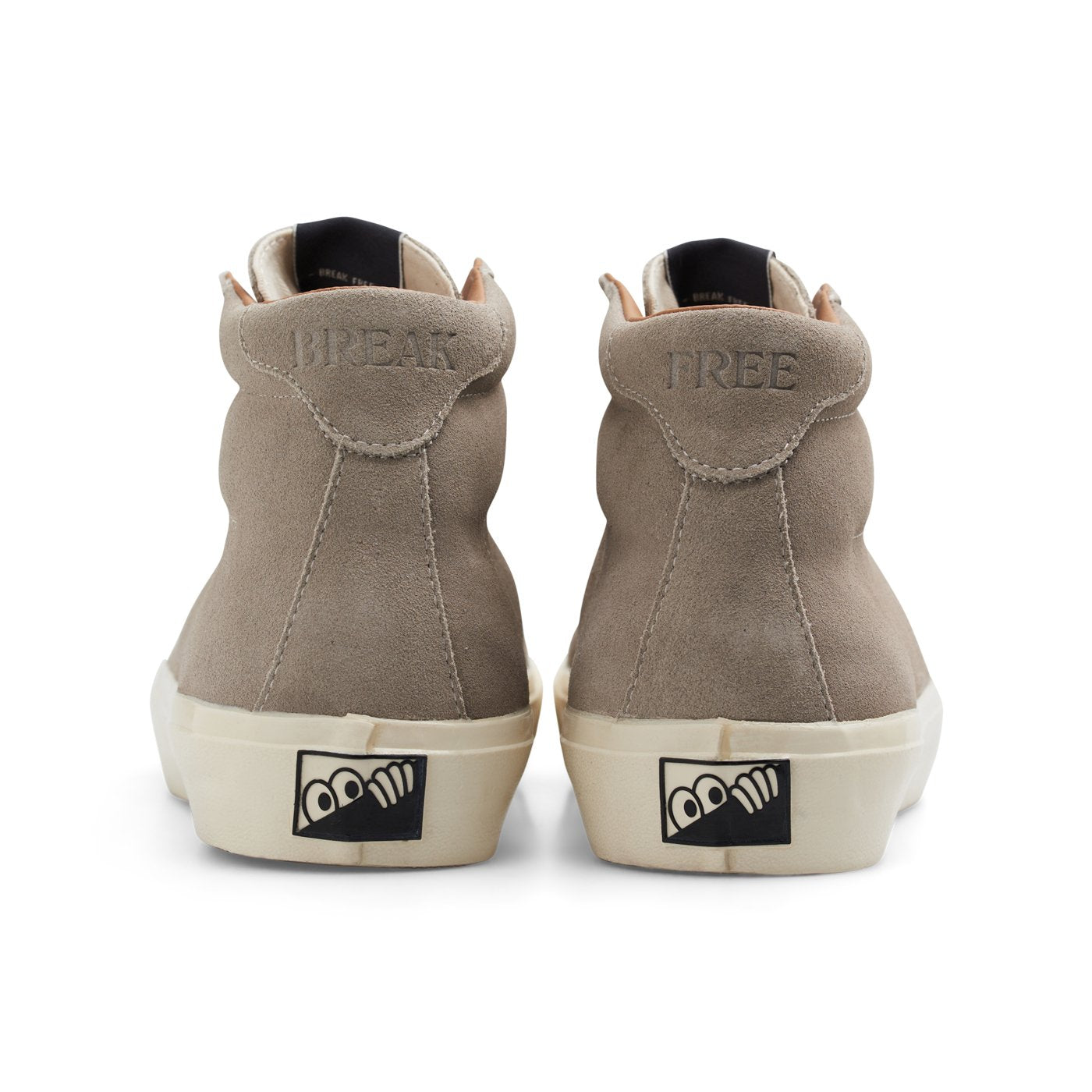 VM001-HI Suede (Fog Grey/White)