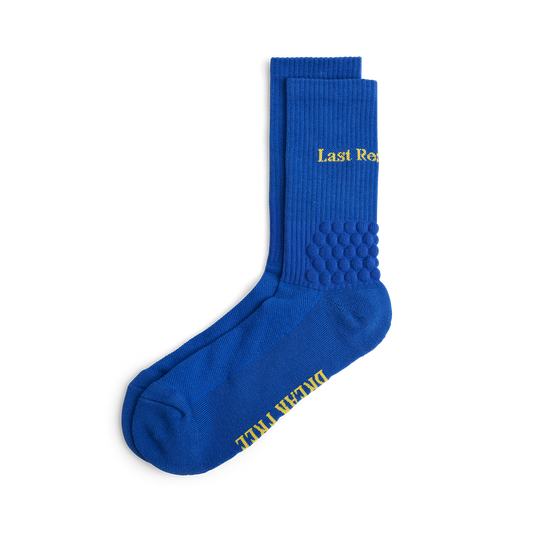 Right Angle Bubble Socks (Blue)