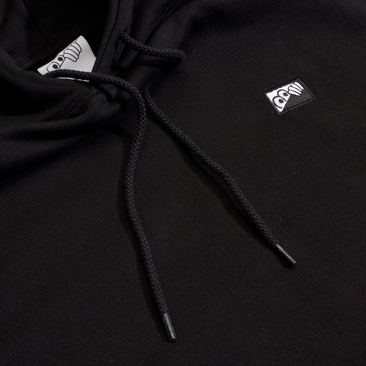 Heel Tab Hoodie (Black)